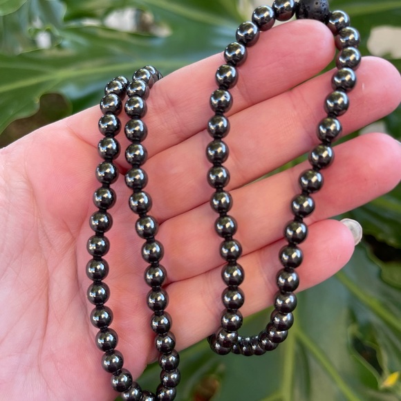 Hematite Meditation Mala necklace/bracelet - Picture 4 of 5